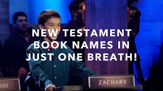 Kid Recites New Testament Book Names in Just One Breath! screenshot 4