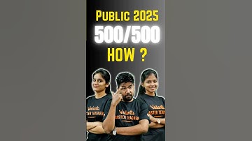 Centum Study Plan | Score 500/500 in Public 2025 | State Board #fightback