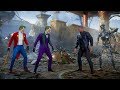 Mortal Kombat 11 Joker Vs Terminator & Endoskeleton Terminator Gameplay MK11