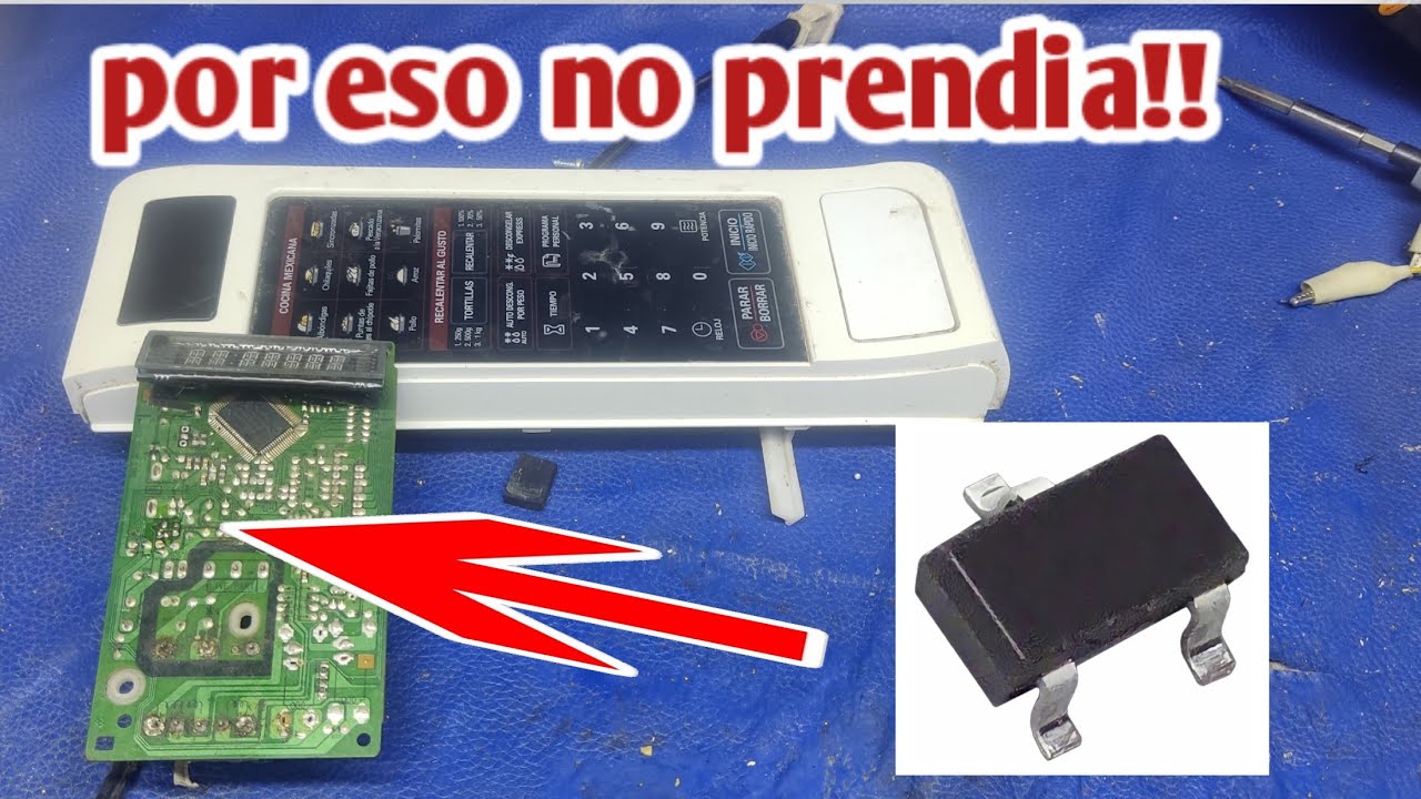 reparar microondas que no prende