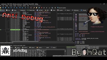 Bypass IsDebuggerPresent protection in malware or cheat menus for video games #reverseengineering