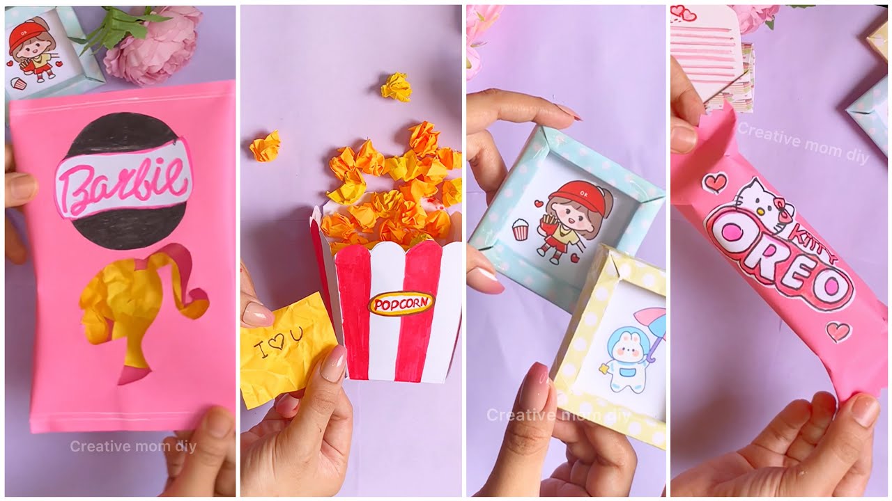 10 cute paper gifts & crafts ideas | diy paper projects | easy paper crafts | Creative mom Diy