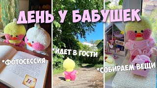 СОБИРАЮ МИЛКУ В ДОРОГУ! День у бабушек!