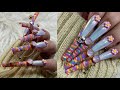 DIY 5XL Super Long Aurora Pigment French Coffin Nails | Madam Glam "Flavor Por Favor" Gel Collection