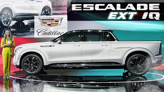 New 2025 Cadillac Escalade EXT IQ - THE MOST LUXURY Electric Pick-Up Truck