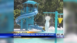 Public swimming pool reopens this weekend in Oxford