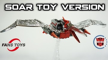 Retro: FansToys FT-05T Red Soar (AKA Swoop Toy Version)