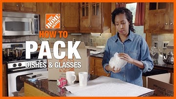 How to Pack Dishes and Glasses | The Home Depot