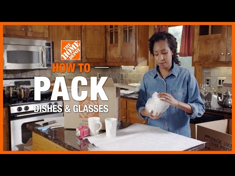 How to Pack Dishes and Glasses | The Home Depot