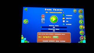 Geometry Dash - Dark travel on android no crash????? screenshot 5
