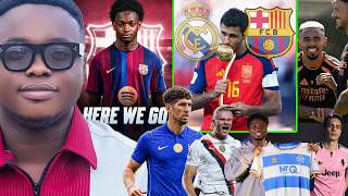 MADRID/BARCA CHASE RODRI AFTER..BARCA MAKES NEW SIGNING.. BLACKSTARS NEWS, CHELSEA, TRANSFERS AND A