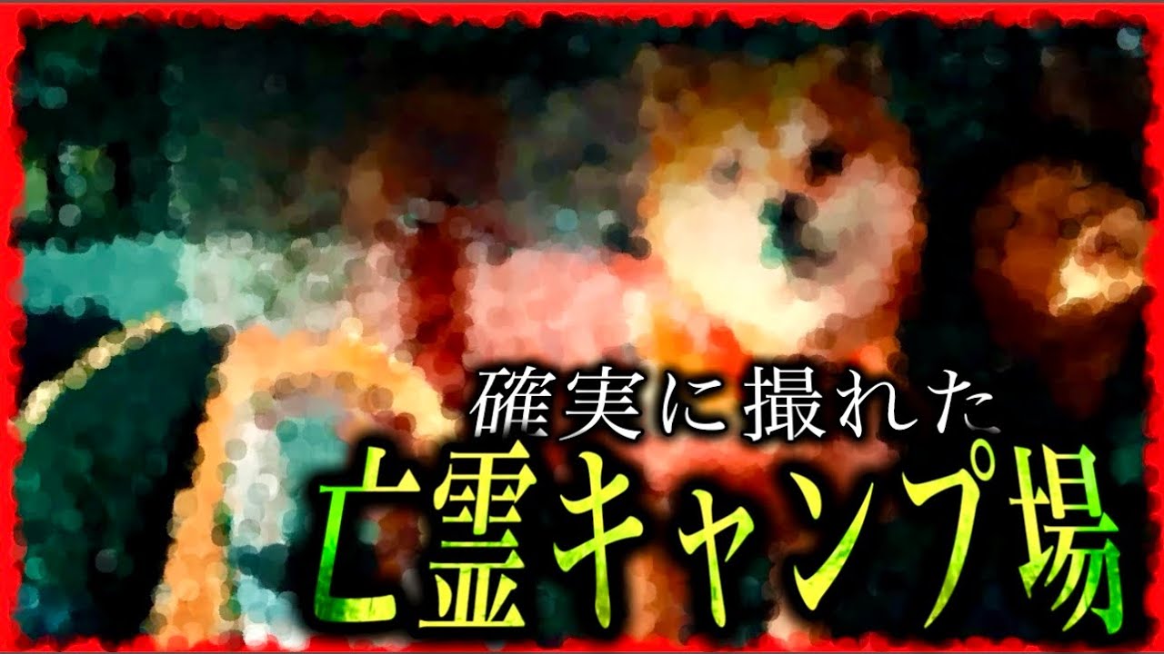 【心霊×キャンプ】開始数秒から最後まで超閲覧注意