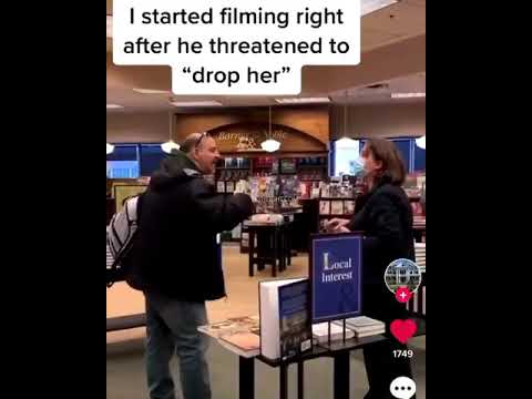 Anti-Masker Gets Heated With Barnes & Noble Employee After Being Asked To Leave...