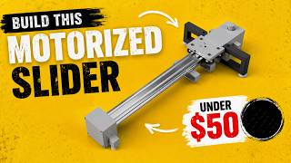 Build a 100cm Motorized Camera Slider – Beginner Friendly DIY (Let’s Build It Together!)