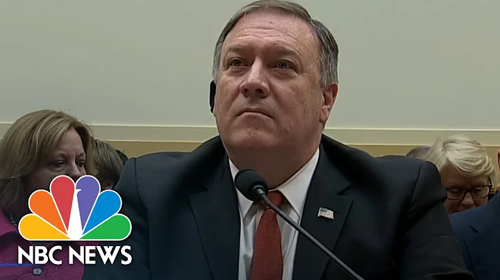 Mike Pompeo Clashes With Rep. Gregory Meeks On Dip...
