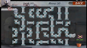 PLUMBER 2 LEVEL 50 SOLVED 3 STARS (LEVEL PACK 1)