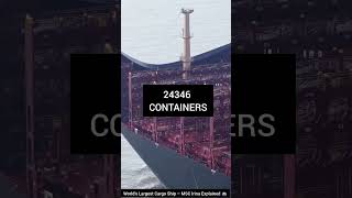 World’s Largest Cargo Ship – MSC Irina Explained 🚢