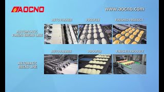 New！2025 automatic Panini and toast bread production line