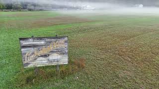 Drone video - Foggy Morning in Eastern Vigo County