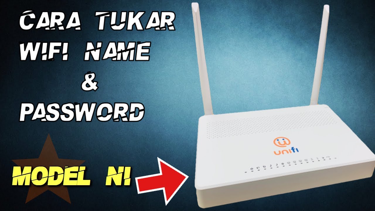 How To Change Tm Unifi Wifi Password - TM UNIFI Innacomm RGX4400 Router