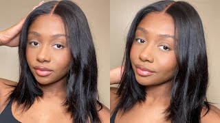 Quick &amp; Effortless 5x6 Lace Closure Wig Install | Air Cap Glueless Wig | Ft. Tinashe Hair