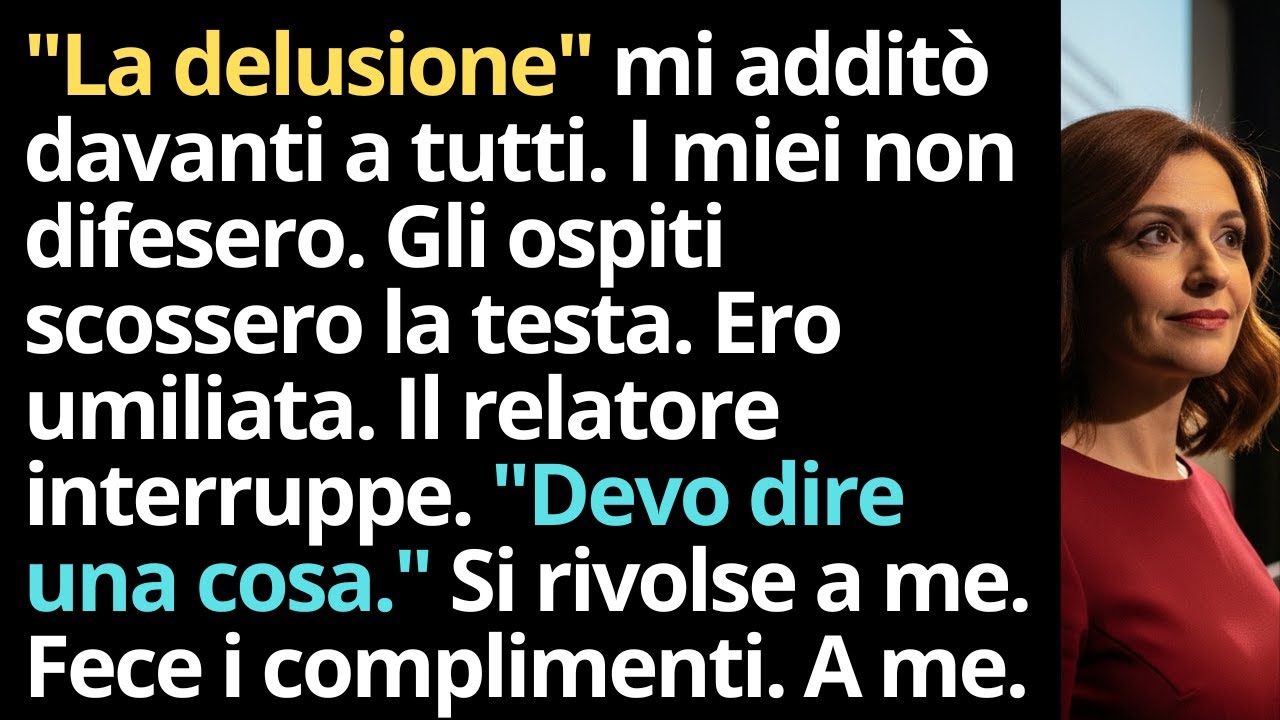 Durante La Sua Laurea Mi Ha Additato Come 