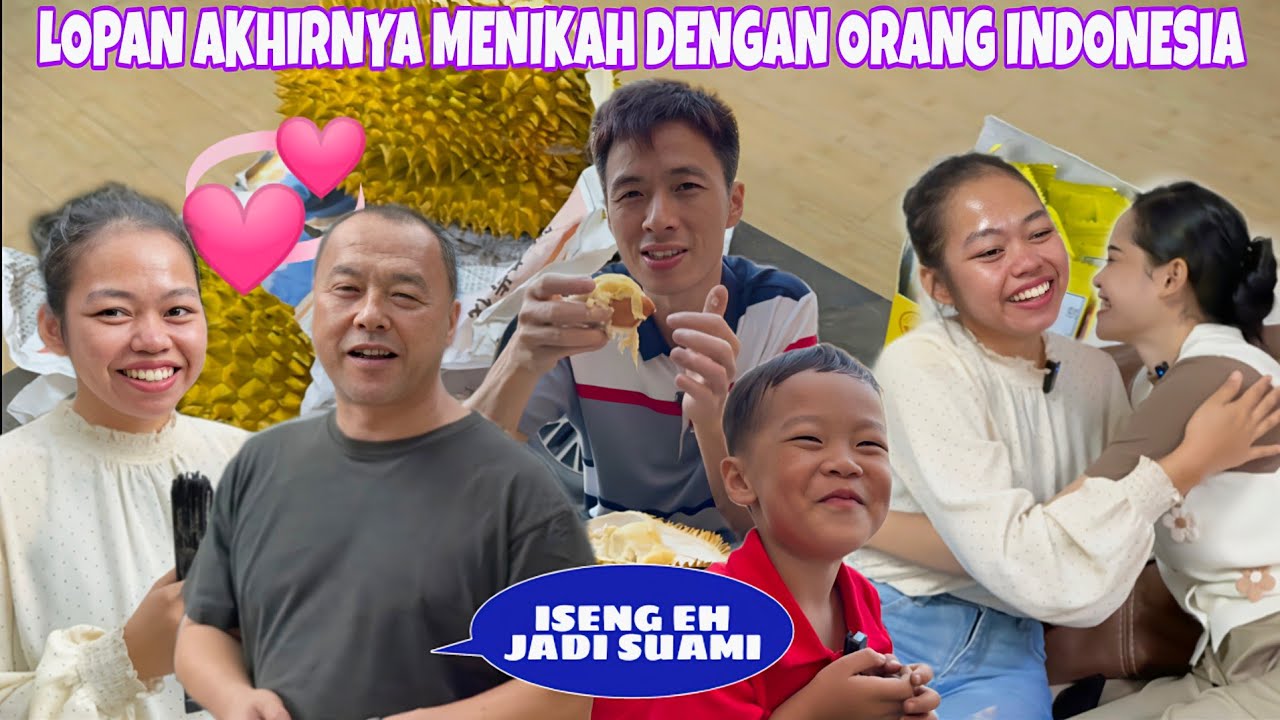 AKHIRNYA LOPAN BAIK HATI SUDAH MENEMUKAN ISTERI ORANG INDONESIA, KEINGINANNYA TERWUJUD