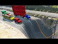 Cars vs Giant Pit, Massive Potholes, Car Crash – BeamNG.Drive | BeamNG Nation #25