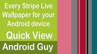 Every Stripe Live Wallpaper Quick View screenshot 1