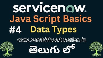 #4 Servicenow JavaScript #servicenowtraining #servicenow #servicenowjobs #ittraining #తెలుగు #basic