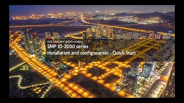 SMP IO-2000 series QuickStart -  English