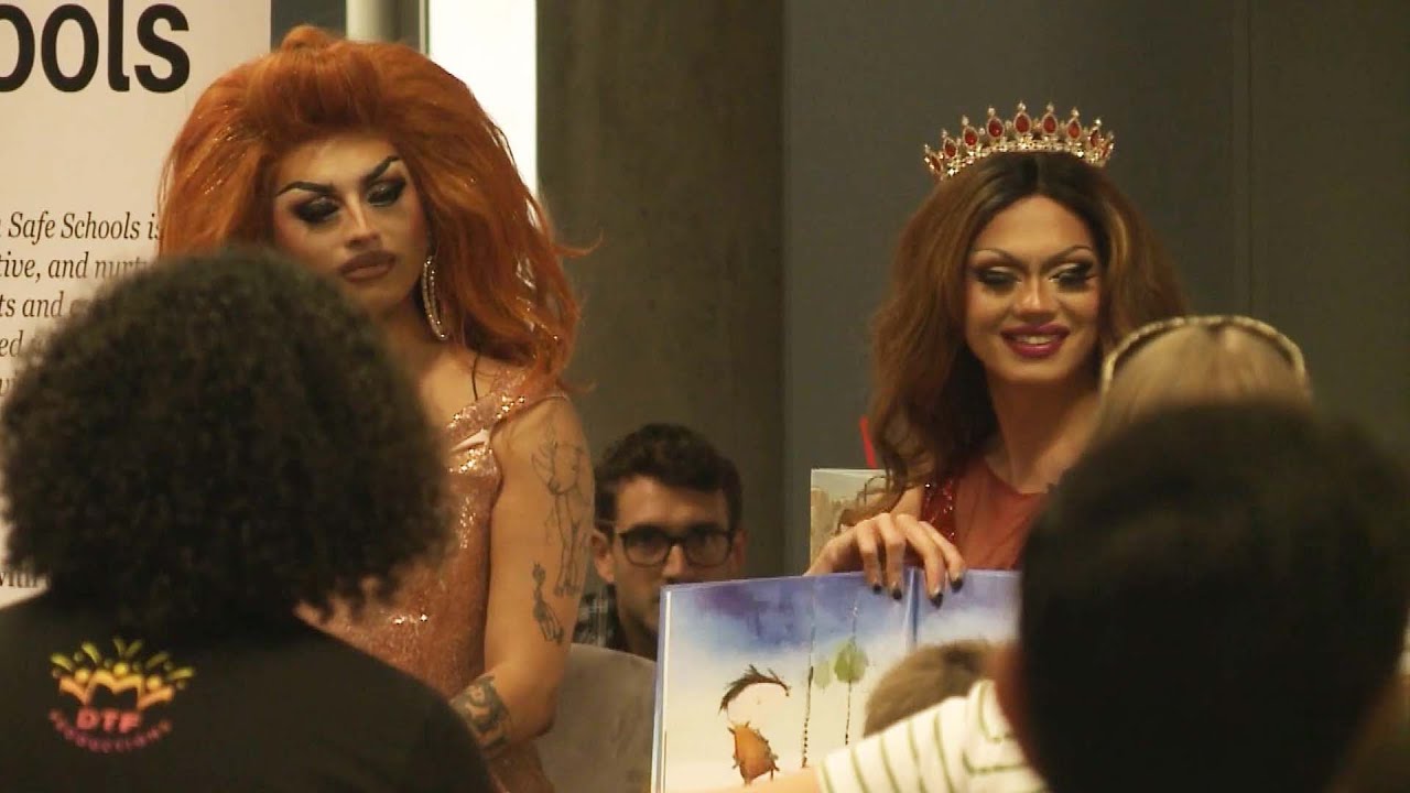 Iowa Drag Story Hours Attracts Advocates YouTube