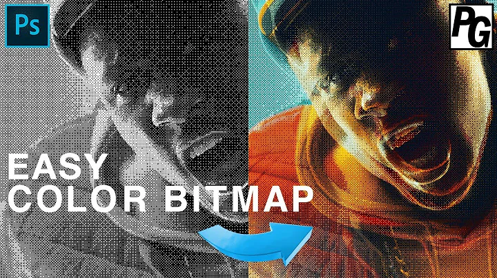 Easy Photoshop Color Bitmap Technique | Quick Tutorial