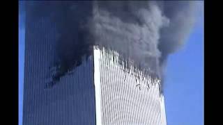 NIST FOIA 09 42 R27 42A0240 G26D115 Twin Towers Burning WTC2 Impact Zone, SE View