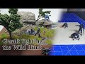 Witcher diorama - Geralt fighting the Wild Hunt