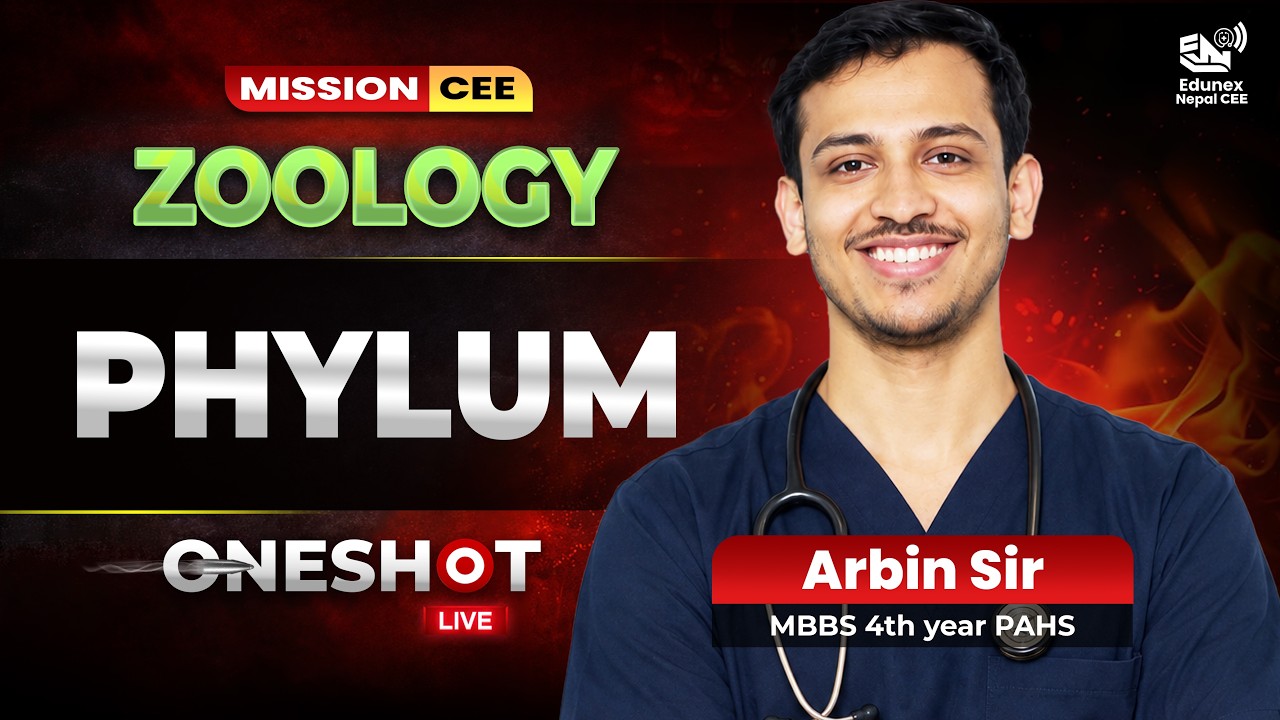 Phylum | One Shot | Mission CEE | EduNex Nepal - YouTube