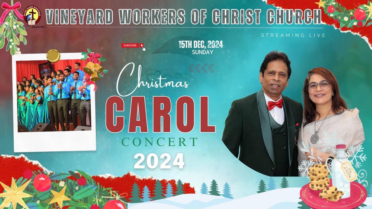 Peter Silway - CHRISTMAS CAROL CONCERT - 2024 | VWCC CHOIR | SUNDAY | 15/12/2024