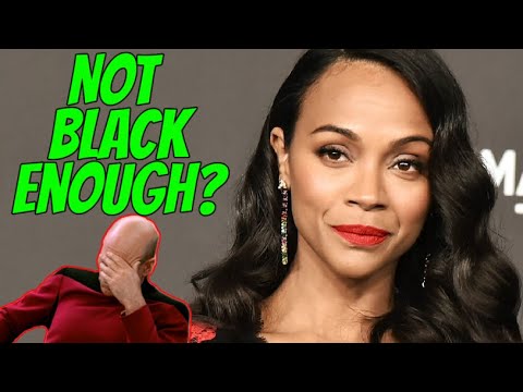 Zoe Saldana Apologizes For Not Being Black Enough - YouTube