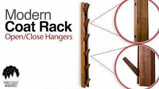 Modern Coat Rack | How to Build