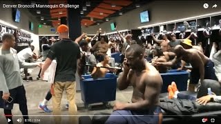 Denver Broncos Football Mannequin Challenge