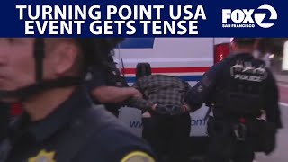 Fights Break Out Ahead Of Turning Point Usa Event On Uc Berkeley Campus Ktvu