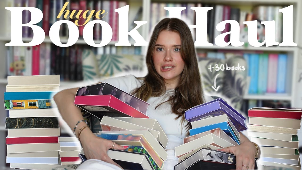 I bought WAY too many Books📚🎀XXL BOOK HAUL and Reading Recap💌✨
