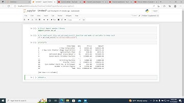 How to import excel file in Jupyter note book with pandas library
