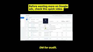 Before wasting Google ads Budget, Check this quick video. Google ads ppc. #adsexpert #businessgrowth