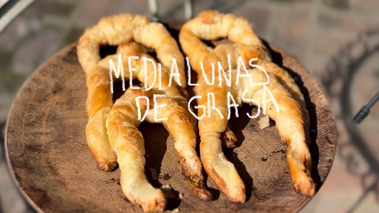 como hacer medialunas de grasa (+receta)