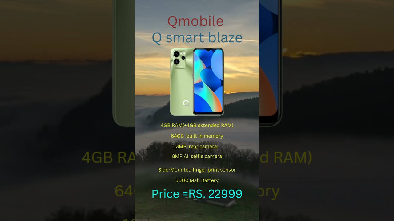 Qmobile Q smart blaze in a reasonable price###