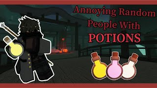 Annoying Random People With Potions | Deepwoken