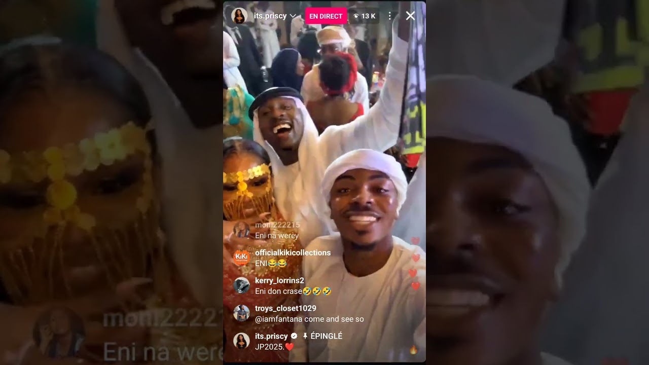 Live Juma Jux and Priscy Wedding 