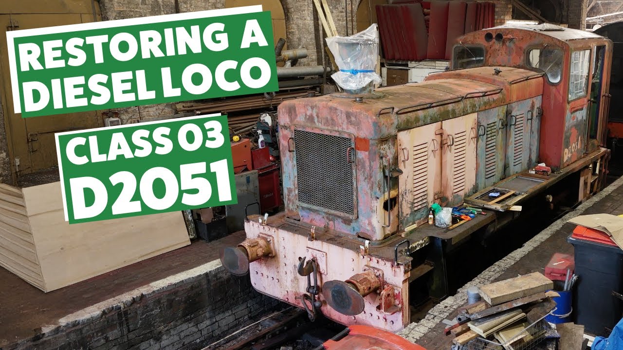 Restoring & Owning BR Class 03 Diesel Locomotive No. D2051 - In The Works