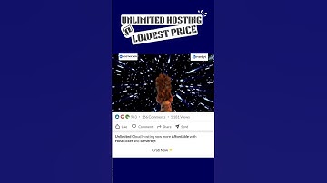 Unlimited Cloud Hosting: The Smart Choice for Your Future! #HostKicker #Serverbyt